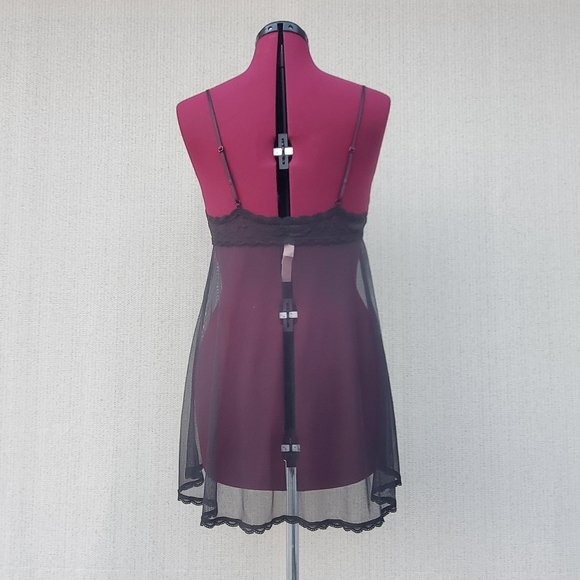 Victoria's Secret Black Chemise Size Large - Picture 2 of 5